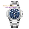 Classic Wristwatch Stainless Multifunctional Moonphase Moissanite Watch Automatic Mechanical