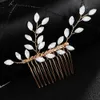 Bridal Vintage Gold Hair Comb Bridal Opal Comb Headpiece Bridal Hair Piece Wedding Hair Comb