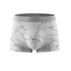 Underpants man morbido tronchi di cotone di alta qualità biancheria di alta qualità u mutandine convesse mutandine senza soluzione di continuità brevi boxer traspiranti