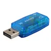 10 шт./лот USB звуковая карта USB Audio 51 внешняя звуковая карта USB аудио адаптер микрофон динамик аудио интерфейс для портативных ПК микро данные Bpvfn