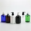 Lagringsflaskor Multicolor 300 ml x 20 Chunky Lotion Pump Bottle Travel Size Liquid Soap Shampoo Dusch Gel Packaging Container Dispensers