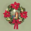 Fiori decorativi 2023 Decorazione natalizia per la casa Aereo Ornamenti pendenti Ghirlanda natalizia Ghirlanda Decorazione quotidiana Sacra
