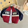 Coat Autumn Red Baseball Jacket Coat Big Kids Teens Fashion Clothes For Teens Girls Boys Cardigan 4 till 12 Children Outwear Coats 231108