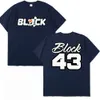 Mens TShirts Ken Block 43 Graphic T Shirt Men Women Harajuku FashionLetter Print Style Tshirts Casual 100% Cotton Tees Sweatshirts 230407