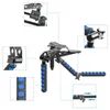 Freeshipping Foldable DSLR Schulter -Rig -Set 107D Movie Kit Kamera Schulter -Support -Mount -System für DSLR -Kameras Video Camcorder HQSIW