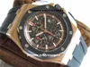 44mm Top Quality Men's Watches Chronograph 26400 ZF Factory Cal.3126 Movement Automatic Mechanical Watch 316L Sapphire Mirror Night Glow Diving Wristwatches