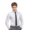 Chemises décontractées pour hommes Chemise blanche à manches longues pour hommes en coton de haute qualité Coupe régulière Robe formelle Chemise pour hommes de luxe Plus la taille 5XL 6XL 7XL 8XL 230408