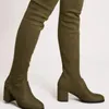 Botas sapatos para mulheres botas casuais confortáveis sobre o joelho coxa botas altas para mulheres sapatos de plataforma botas de mujer 231108