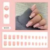 False Nails Pink And White French Tips Lasting Effect With Moderate Thickness For Manicure Lover Daily Home DIY