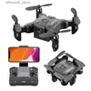 Drone 4DRC V2 Mini Drone HD Kamera WiFi FPV Hava Basınç Yüksekliği Siyah ve gri katlanabilir Quadcopter RC Drone Oyuncak Q231108