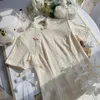 Etniska kläder Beige Summer Lace Cheongsam Chinese National Vintage Slim Dress Cotton Short Sleeve Women qipao