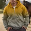 Men's Hoodies Vintage Zip Up Sewatshirt Hoody Oversized Male Zipper Long Sleeve Autumn/Winter Man Pullover Clothes High Quality Hoodie