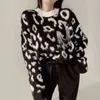 سترات نسائية pulover womenlong sleeve الكورية على الطراز الكوري الخريف ملابس النساء توبس دي تالا غراندي روبا موجر باراتا y en ...