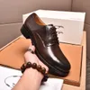 Yepyeni Erkek İş Elbise Ayakkabıları Oxfords Dantel Up Gerçek Deri Sıradan Takım Ayakkabı Boyutu 38-44