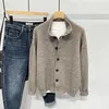 Maglioni da uomo lavorati a maglia per uomo Cardigan Plain Man Clothes Giacca con colletto Cappotto in tinta unita 2023 Tendenza Moda coreana X S