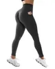 Active Pants RUUHEE Seamless Leggings Women Tummy Contorl High Waist Yoga Pant Scrunch BuWomens Legging Hidden Pocket For Fitness