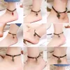 anklets 50pcs/lotヴィンテージ星女性のための男性男性足首ブレスレット