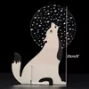 Lamps Shades Animals LED Night Light Wood Acrylic Table Lights Decorate For Children Baby Kids Bedside Lamp Sirius Whale Toucan 231019