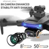 DRONES 928 PRO DRONE 8K Professional 5G WiFi HD Dual Camera Dron 3 Axis Gimbal Brushless Motor Anti-Shake RC Quadcopter Drones Q231108