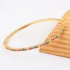 Bangle Gold Color Bracelet Damesholmoparmbanden Crystal Bangles For Women Copper Fashion Jewelry Love Valentines Day Gift Lovers