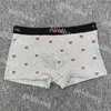 Fashion Man Printed Boxers Designer Breathable Underpants Male Pure Cotton 7 Kinds Color Soft Underwear 3 pcs/lot