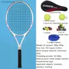 Tenis Raketleri Tenis Raket Yeni Başlayanlar Erkek ve Kadın Bireysel Eğitim Dayanıklılık Kemeri Tenis Ribaund Q231109