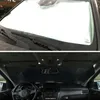 Auto Sunshade opvouwbare draagbare bubbel vouwste zonblok aluminium folie diy zomer uv straal vizier beschermer resistent