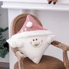 Travesseiro fofo fantasia Navidad Almohada Sofa Decoração de Natal Adeços de neve de neve ainda