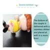 Decorations 2PcsSet Car Decoration Cute Cartoon Couple Dashboard Doll Balloon Ornament Auto Interior Accessories for Girls Newlyweds Gift AA230407