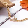 Bracelets porte-bonheur 2023 CZ Zircon étoile pour femmes Boho bijoux mode Bracelet fête cadeau à des amis Mariage accessoires
