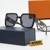 Las mejores gafas de sol de lujo para mujer, diseñador de lentes polaroid para mujer, gafas para hombre, gafas senior para mujer, montura de anteojos, gafas de sol de metal vintage con caja 6193