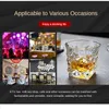 Vinglas med whisky glas kopp kristall whisky glasskoppar för alkoho dricka bourbon whisky cognac vodka gin tequila rum hem bar 231107