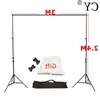 Freeshipping Photo Background 3M x24M Photo Studio Aluminum Photography Backgrounds Backdrop Support System Stands with Free Backdrop Ipfo