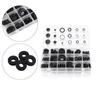 Freeshipping 125 st gummi grommet sätter 18 storlekar gummi grommet brandvägg hål plugg set elektrisk tråd packning grommet sortiment dfxmr