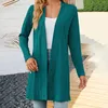 Vestes pour femmes automne et hiver simple couleur unie manches longues lâches juniors élégants pour femmes anoraks