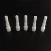 10mm smoking Mini Ceramic Nail Male Ceramic Dabber 14mm 18mm Ceramic Nails Tip Smoking Accessories Free shipping