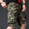 Pantaloncini da uomo Pantaloncini cargo estivi Pantaloncini multitasche casual da uomo Camo Abbigliamento da strada Pantaloncini tattici militari Hip Hop Q65 230408