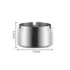 430 Stainless Steel Ashtray High Windproof Titanium Plating Cone Car Ashtray Laser Cigarette Ashtray Gift Customized S/M/L 12 LL