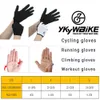 Guantes de ciclismo YKYWBIKE Guantes de ciclismo Medio dedo Hombres Mujeres Verano Bicicleta de carretera Montar XRD Acolchado Guantes de bicicleta Fluo naranja 231108