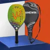 Tennisrackets CAMEWIN 4009 Strandtennisracket Koolstofvezelglas Tussenlaag EVA-schuim Weegt 320 gram Comfort Antislip Sportracket Tenis Q231109