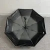 Fashion Rain Gear Windproof Illustration Flower Style Umbrella Outdoor Rainy Umbrellas Luxury Designer Woman Full Automatic Three-folding UV Protection Umbrella