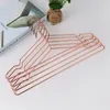 Hangers-rekken 5-20 stuk niet-slip roestvrijstalen kleerhanger voor volwassen kledingorganisatoren ruimtevaartbesparende garderobe thuis balkon droogrek 230408