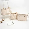 Cosmetic Bags Handbags Canvas Insert Bag Fit For Designer Brand Large Capacity Tote Base Shaper Inner Makeup Organizer Liner Q231109