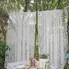 Curtain European White Lace Sheer Curtains For Living Room Polyester Panel Rideaux Pour Le Salon