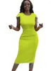 Party Dresses Sexy Hip Wrap For Women Chic Tassels Robe Africa Fashion Clothing Office Bodycon Dress Midi Vestidos Lady