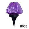 Waterproof Garden Ground Plug Lamp Strong Toggle Switch Solar Pendant Lights Easy Installation Colorful Bright Lighting 120g