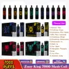 Original ZOOY King 7000 Puffs Disposable Vape Pen Kits E Cigarette Mesh Coil puff tornado 7K puffbar 14ML prefiled carts Electronic Cigarette Vaper