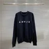 Autumn and winter thick plus size men's round neck knitted sweater large loose pullover cotton Joker sweater01