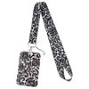 Sleutelhangers Groothandel!!! Skelet bloem Lanyard ID badge houder sleutel nekriem Lanyards kaart sleutelhanger mobiel cadeau