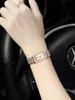 Wristwatches Fashion Rectangle Women Watches Qualities Ladies Quartz Stainless Steel Clock 2023 Top Brand Female Dress Watch Gif